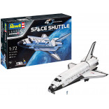 KIT PARA MONTAR REVELL NAVE ESPACIAL SPACE SHUTTLE 40TH ANNIVERSARY COMPLETO COM TINTAS COLA E PINCEL 1/72 111 PEÇAS REV 05673